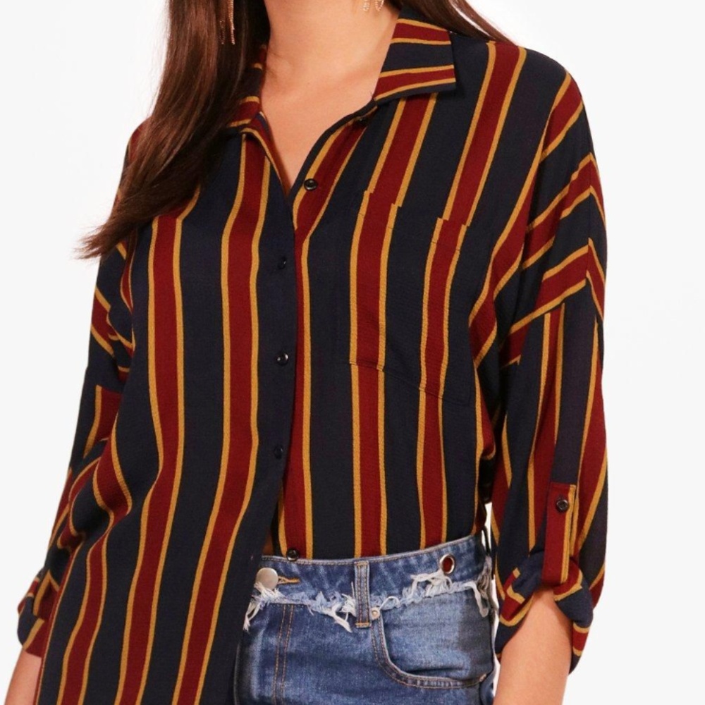 Striped Oversized Shirt